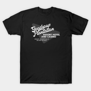 The Goodsoup Plantation Resort Hotel and Casino (Variant, White) T-Shirt